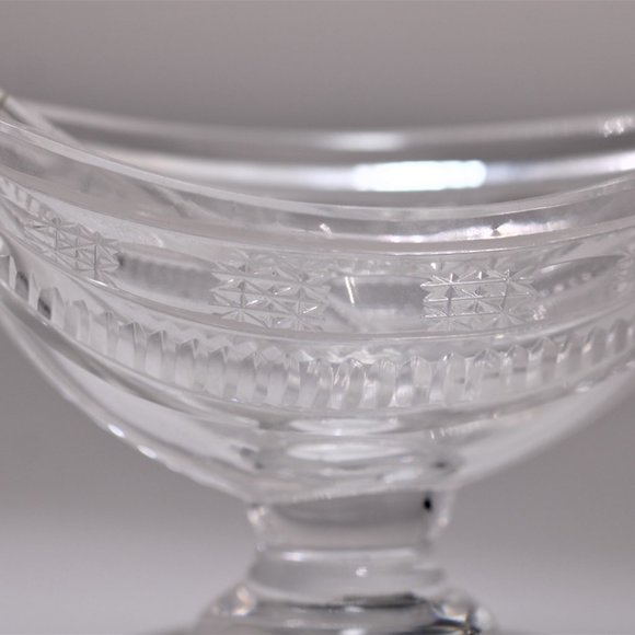 Vintage Crystal Salt Dish - Picture 4 of 5